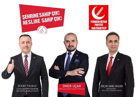 YENİDEN REFAH PARTİSİNE  HALKTAN TAM DESTEK 